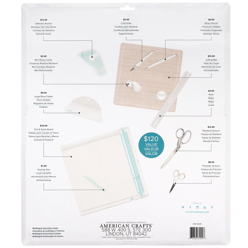 ◇未使用◇ 活版印刷キットWe R MemoryKeepers Amazon.com: We R Memory Keepers Mini Tool Kit Pink, with